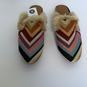 Universal Threads Fur Mules